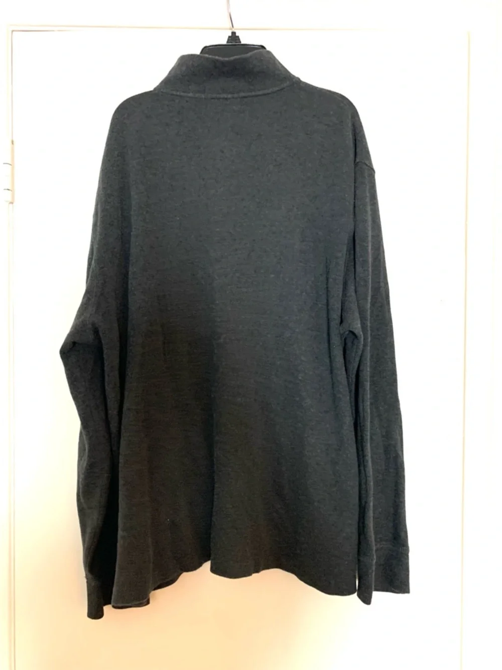 Polo Ralph Lauren Quater Zip Sweatshirt Top Grey Extra Large